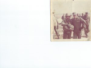 Paulo with friends in the military